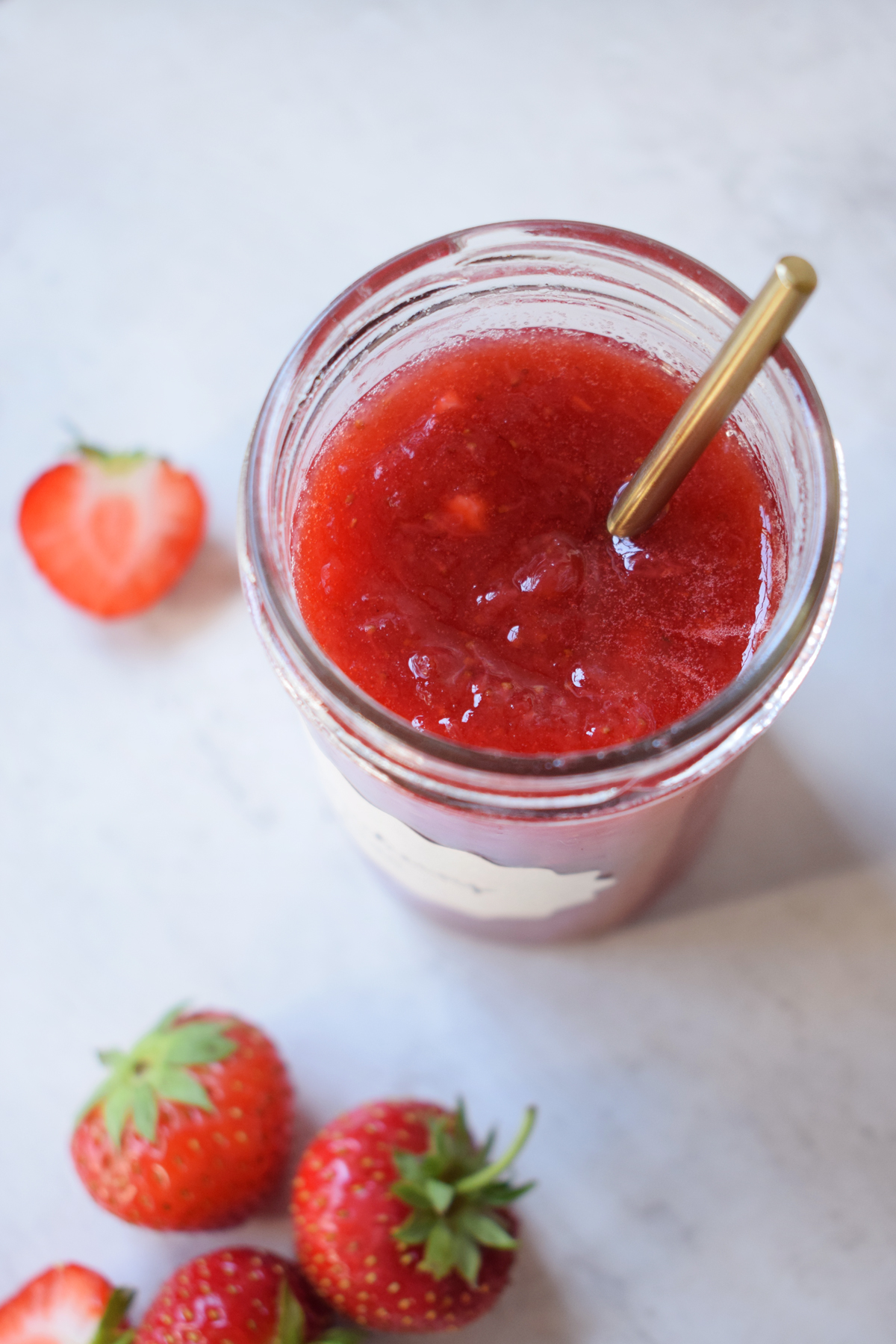 Easy Strawberry Jam (No Pectin & Small Batch) - Let's Eat Smart