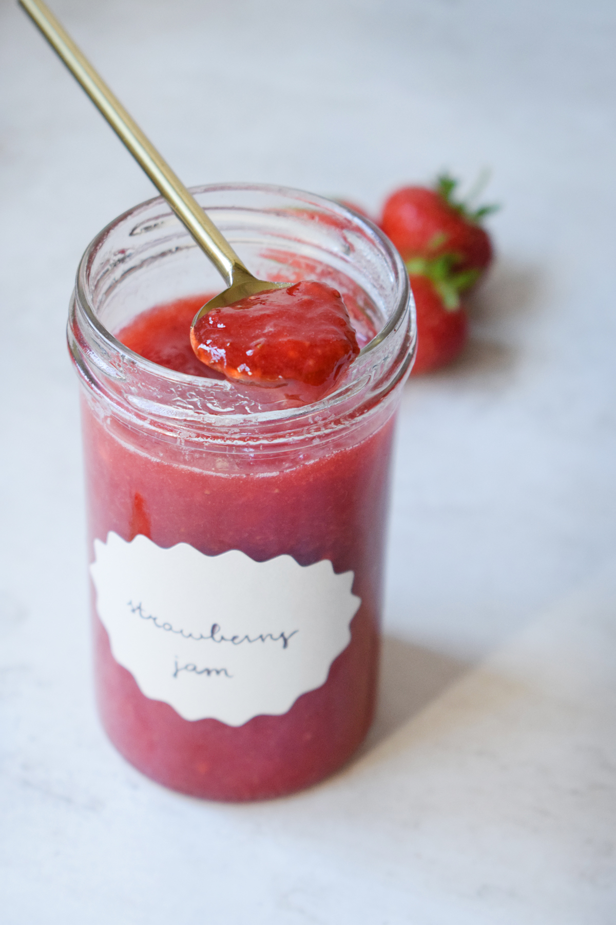 Easy Strawberry Jam (No Pectin & Small Batch) - Let's Eat Smart